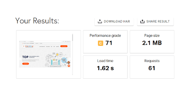 Website Speed Test